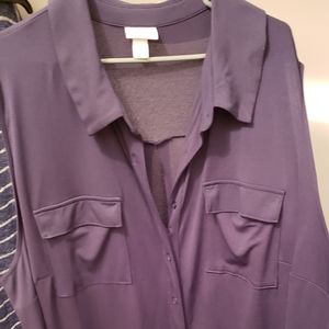 Floor length navy blue sleeveless dress